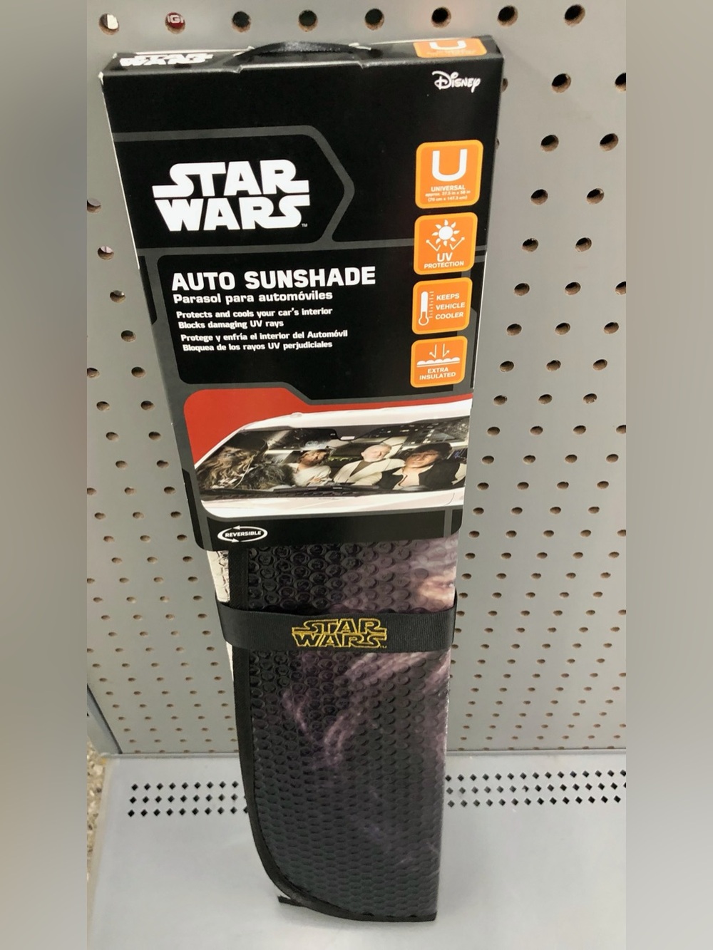 NEW STAR WARS Millennium Falcon Universal Fit Auto Sunshade, 1 Piece
